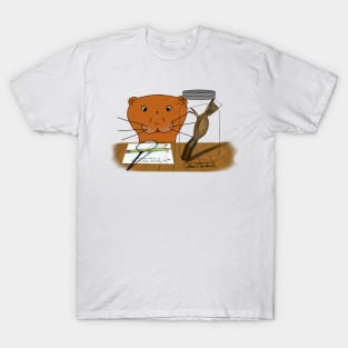 Homeschooling Oliver The Otter - The Cocoon T-Shirt